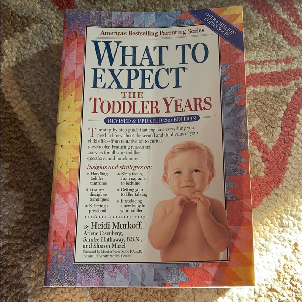 What to Expect The Toddler Years book
